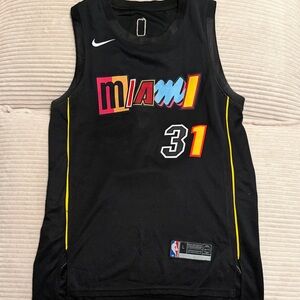Nike Miami Heat Signed Max Strus Jersey